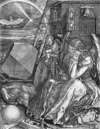 Accidia-Melancholia-di-Durer-348x450